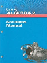 Cover art for Saxon Algebra 2 Solution Manual