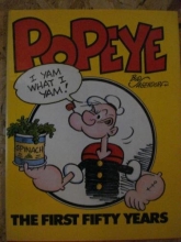 Cover art for Popeye: The First Fifty Years