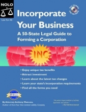 Cover art for Incorporate Your Business: A 50-State Legal Guide to Forming a Corporation