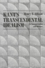 Cover art for Kant's Transcendental Idealism: An Interpretation and Defense
