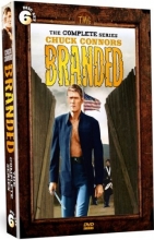 Cover art for Branded - The Complete Series starring Chuck Connors! 6 DVD SET - OVER 19 HOURS!