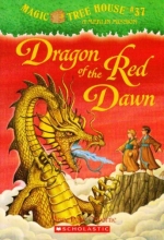 Cover art for Dragon of the Red Dawn (Magic Tree House #37)