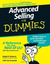 Cover art for Advanced Selling For Dummies