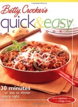 Cover art for Betty Crocker's Quick & Easy Cookbook