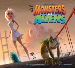 Cover art for The Art of Monsters vs. Aliens