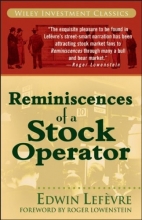 Cover art for Reminiscences of a Stock Operator (Wiley Investment Classics)