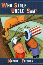Cover art for Who Stole Uncle Sam? (Chickadee Court Mystery)