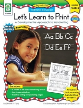 Cover art for Let's Learn to Print: Traditional Manuscript, Grades PK - 2: A Developmental Approach to Handwriting