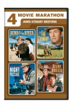Cover art for 4 Movie Marathon: James Stewart Western Collection 
