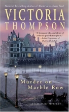 Cover art for Murder on Marble Row (Gaslight Mystery)