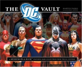 Cover art for The DC Vault: A Museum-in-a-Book with Rare Collectibles from the DC Universe