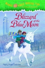 Cover art for Blizzard of the Blue Moon (Magic Tree House #36)