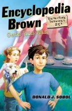Cover art for Encyclopedia Brown Gets His Man