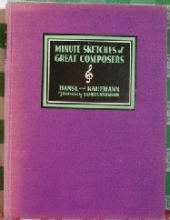 Cover art for Minute Sketches of Great Composers