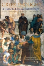 Cover art for Greek Thought: A Guide to Classical Knowledge (Harvard University Press Reference Library)