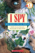 Cover art for Scholastic Reader Level 1: I Spy an Egg in a Nest