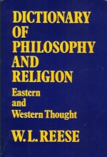 Cover art for Dictionary of Philosophy and Religion - Eastern and Western Thought