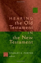 Cover art for Hearing the Old Testament in the New Testament (McMaster New Testament Studies)