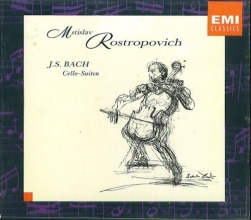 Cover art for Mstislav Rostropovich: J.S.Bach Cello-Suiten