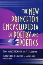 Cover art for The New Princeton Encyclopedia of Poetry and Poetics