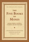 Cover art for The Five Books of Moses: The Schocken Bible: Volume I / Deluxe Edition