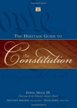 Cover art for The Heritage Guide to the Constitution