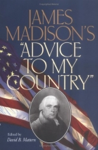Cover art for James Madison's "Advice to My Country"