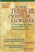 Cover art for The New Treasury of Scripture Knowledge: An easy-to-use one-volume library for Bible study and lesson preparation.