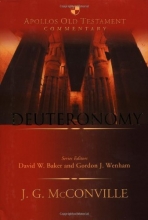 Cover art for Deuteronomy (Apollos Old Testament Commentary)