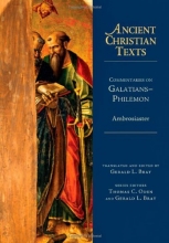 Cover art for Commentaries on Galatians--Philemon (Ancient Christian Texts)