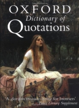 Cover art for The Oxford Dictionary of Quotations