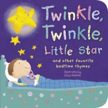 Cover art for Twinkle, Twinkle, Little Star: And Other Favorite Nursery Rhymes (Padded Nursery Rhyme Board Books)