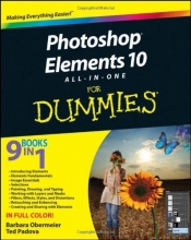 Cover art for Photoshop Elements 10 All-in-One For Dummies