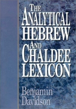 Cover art for Analytical Hebrew Chaldee Lexicon