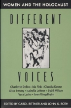 Cover art for Different Voices: Women and the Holocaust