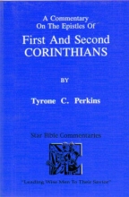 Cover art for First and Second Corinthians: A commentary on First and Second Corinthians