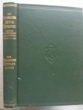 Cover art for The International Critical Commentary: Johannine Epistles