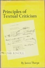 Cover art for Principles of Textual Criticism.