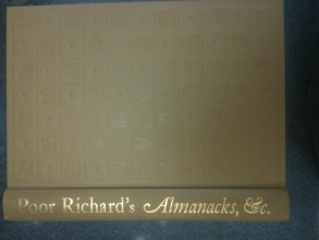 Cover art for Poor Richard: The Almanacks for the Years 1733-1758