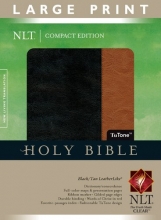 Cover art for Compact Edition Bible NLT, Large Print, TuTone