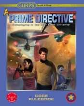 Cover art for Gurps Prime Directive: Roleplaying in the Star Fleet Universe