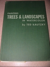 Cover art for Painting Trees & Landscapes in Watercolor