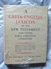 Cover art for A Greek-English Lexicon of the New Testament and Other Early Christian Literature