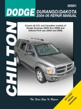 Cover art for Dodge Durango 2004-06 & Dakota Pick-UPs 2005-06 (Chilton's Total Car Care Repair Manuals)