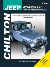 Cover art for Jeep Wrangler 1987-2008 (Chilton's Total Car Care Repair Manuals)