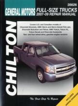 Cover art for GM Full-Size Trucks, 2007-2009 (Chilton's Total Car Care Repair Manuals)