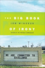 Cover art for The Big Book of Irony