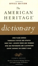 Cover art for The American Heritage Dictionaries, 4th Edition, OFFICE Edition