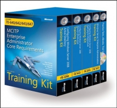 Cover art for MCITP Self-Paced Training Kit (Exams 70-640, 70-642, 70-643, 70-647): Windows Server 2008 Enterprise Administrator Core Requirements