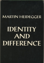 Cover art for Identity and difference